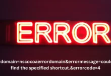 errordomain=nscocoaerrordomain&errormessage=could not find the specified shortcut.&errorcode=4