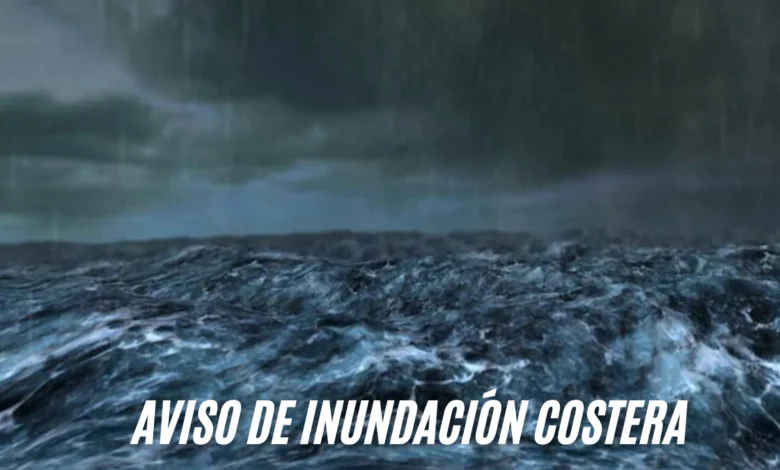 aviso de inundación costera