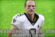 Drew Brees Makes His NBC Debut, internet Amazed by His New Hair