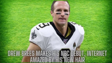 Drew Brees Makes His NBC Debut, internet Amazed by His New Hair